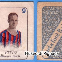 1930-31 Foot-Ball Sport (gioco in scatola) figurina Pitto Bologna Sportiva Sezione Calcio