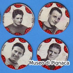 VAV 1959/60 dischetti metallici Bologna FC
