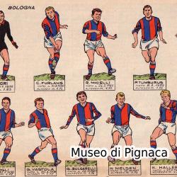 1965-66 (Corriere dei Piccoli) - Figurine da ritaglio Bologna FC