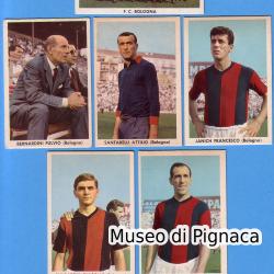 SIDAM (Torino) - 1961-62 figurine cartonate Bologna FC