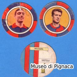 DUCALE Edizioni 1965/66 figurine rotonde Bologna FC