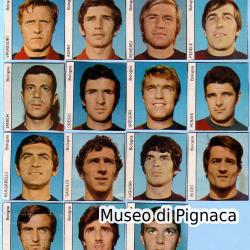 1970-71 Campionato Calcio - GENTE - figurine da ritaglio Bologna FC