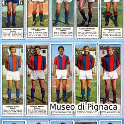 1966-67 Palazzi Editore 'settimanale TEMPO' - figurine da ritaglio Bologna FC
