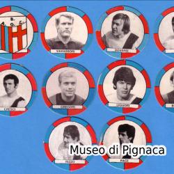 1971/72 "Calcio Rotondo"  Editore Baggioli - figurine rotonde cartonate Bologna FC