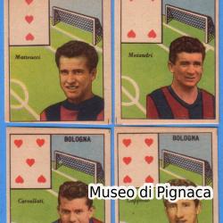 Edizioni VAV 1949/50 figurine "Carte da Gioco" Bologna FC