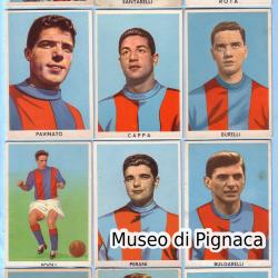 SIDAM (Torino) - 1960-61 figurine cartonate Bologna FC