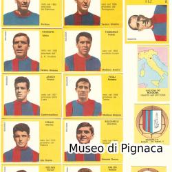 Edizioni MIRA 1963-64 'SuperCalcio' serie figurine Bologna FC