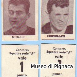 (sconosciuto) 1957-58 figurine concorso Squadre Serie A