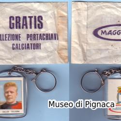 MAGGIORA 1966-67 - Collezione Portachiavi Calciatori