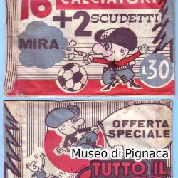 MIRA 1967-68 - Bustina TUTTI I CALCIATORI (gigante quadrupla)