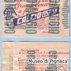 SPORT NAPOLI 1957-58 - Bustina CAMPIONATO DI CALCIO 1957-58