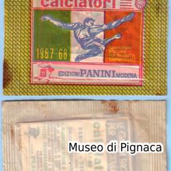 PANINI 1967-68 - CALCIATORI (Bustina speciale per prodotti commerciali)