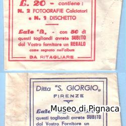 SAN GIORGIO (Firenze) - 1963 Calciatori di tutto il Mondo