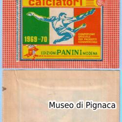 PANINI 1969-70 - CALCIATORI (Bustina speciale per prodotti commerciali)