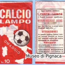 LAMPO-MODERNA 1969-70 - bustina 'Calcio Lampo'