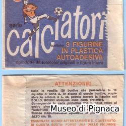 PATUZZI 1966-67 - IL MIO MONDO CALCIATORI Lire 30 (scritta rossa)