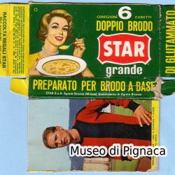 STAR (Brodo Star - Agrate Brianza)  1967-68 - Scatolina dadi per brodo