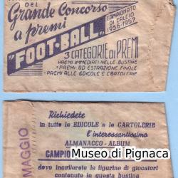SPORT NAPOLI 1956-57 - Bustina 'FOOT-BALL Campionato di Calcio 1956-57'