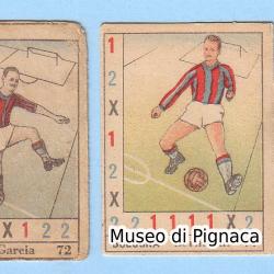 Edizioni VAV Verona 'Serie Schedina' figurine 1950-51 Bologna FC