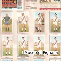 Edizioni PANINI 1970-71 'Calciatori' figurine Bologna FC