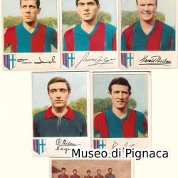 LAMPO - 1965-66 'I Grandi Campioni' figurine autografate Bologna FC