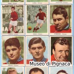 1963-64 seconda edizione ORVEDO - figurine cartonate Bologna FC