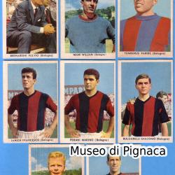 1963-64 TAVER MATIC (Torino) - figurine cartonate Bologna FC
