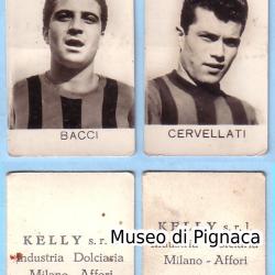 KELLY Dolciaria (Milano Affori) 1952-53 figurine Bologna FC