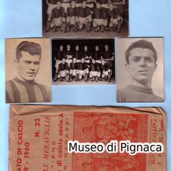 1959-60 (Busta Gallina - editore N GALLI di Roma) - figurine Bologna FC