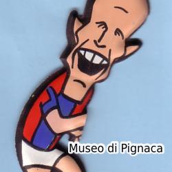 1966ca Figurina 'Plasteco' di Ezio Pascutti (firmata Mangini)