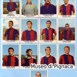 1967-68 editrice Quadrifoglio - figurine Bologna FC
