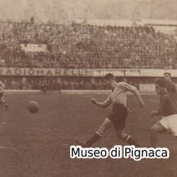 1934 (25 nov) - Palermo Bologna 0 a 1 - Fedullo rincorre Da Manzano