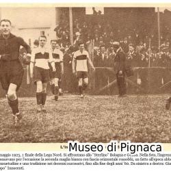 1925 (24 maggio) - Il Bologna scende in campo per la prima finale vs il Genoa