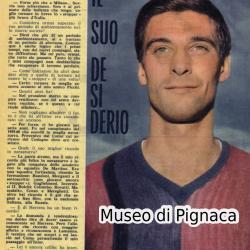 1967-68 Aristide Guarneri dall'Inter al Bologna