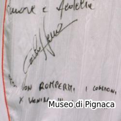 Carlo Nervo - 2000-01 Maglia bianca 'Umbro' (dettaglio dedica)