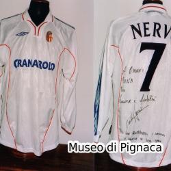 Carlo Nervo - 2000-01 Maglia bianca 'Umbro'
