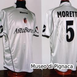 Emiliano Moretti - 2003-04 - Maglia argento Bologna FC