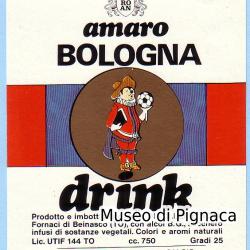 1977 - Etichetta Liquore 'amaro BOLOGNA'