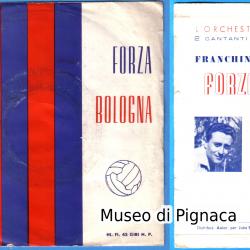 Disco vinile - 1962 'Forza Bologna' (Franchino C Mario Marcucci e orchestra)