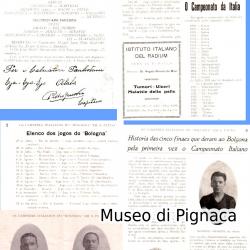1929 Programma Tournée Bologna a San Paolo (dettagli interno)