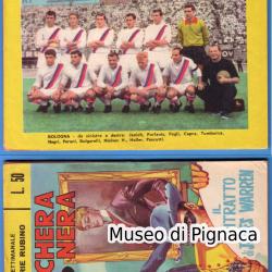 1964 9 maggio - fumetto Maschera Nera edizioni Corno (foto Bologna FC)