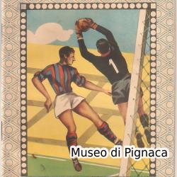 1951 - Quaderno Calcio - Giocatore Cappello Bologna FC