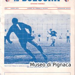1971 (3 gennaio) 'IL BOLOGNA' anno 1 Numero Unico - (fanzine vs Hella Verona)