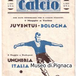 1931-32 Programma partita Juventus FC - Bologna FC