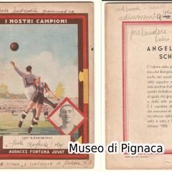 1932-33 Quaderno ANGELO SCHIAVIO Bologna FC