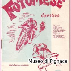 'Fotomese' ottobre 1949 - opuscolo sportivo distribuito a Bologna