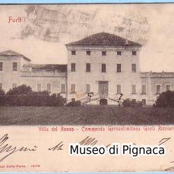 1912 Villa del RONCO (Forlì) - Commenda Gerosolimitana Gnoli Ricciardi
