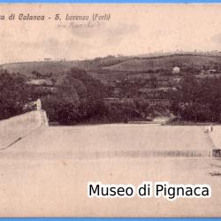 1935 vg - San Lorenzo in Noceto Chiusa di Calanca (timbro di San Lorenzo in Noceto)