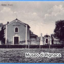 1935 nv - Villa Selva (Forlì) - Chiesa di Santa Maria della Selva (editore Miserocchi)
