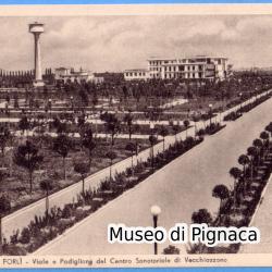Forlì - Viale e Padiglione del Centro Sanatoriale di Vecchiazzano